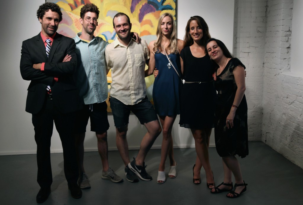 Nick De Pirro, Alan Prazniak, Daniel John Gadd, Dana James, Catherine Haggarty, and Yevgeniya Baras at PROTO Gallery