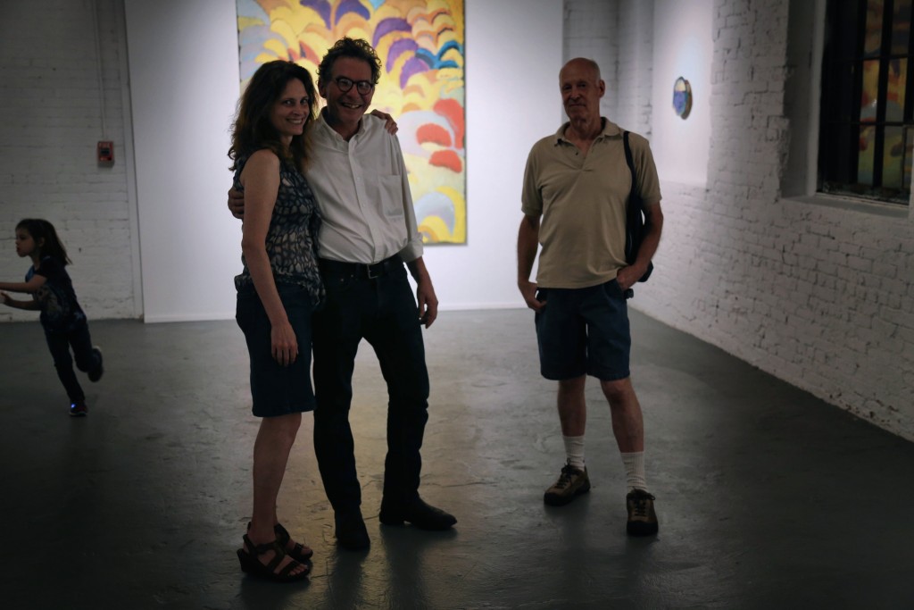 Jennifer Krause, Tim Daly, and Jim Legge at PROTO Gallery