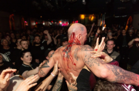 Carl Gunhouse, Rat Bones during Agnostic Front, Black n Blue Bowl, Brooklyn Bazaar, Greenpoint, BK 052018, 2018